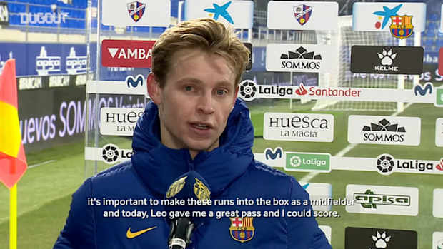 Frenkie De Jong: 'I try to score a little bit more'